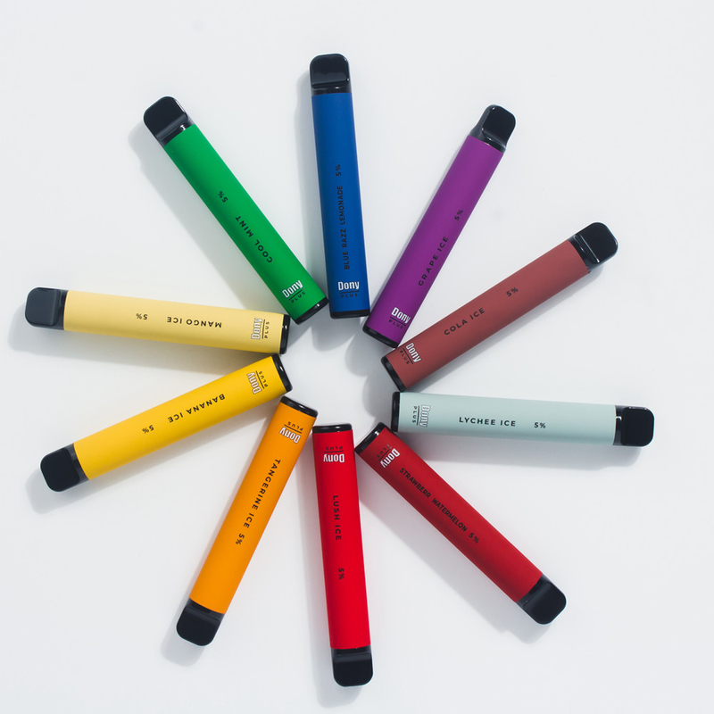 Dony ECO plus 800puffs 3.2ml kundenspezifische Wegwerfaromen der Dampf-Zigaretten-550mAh der Batterie-15