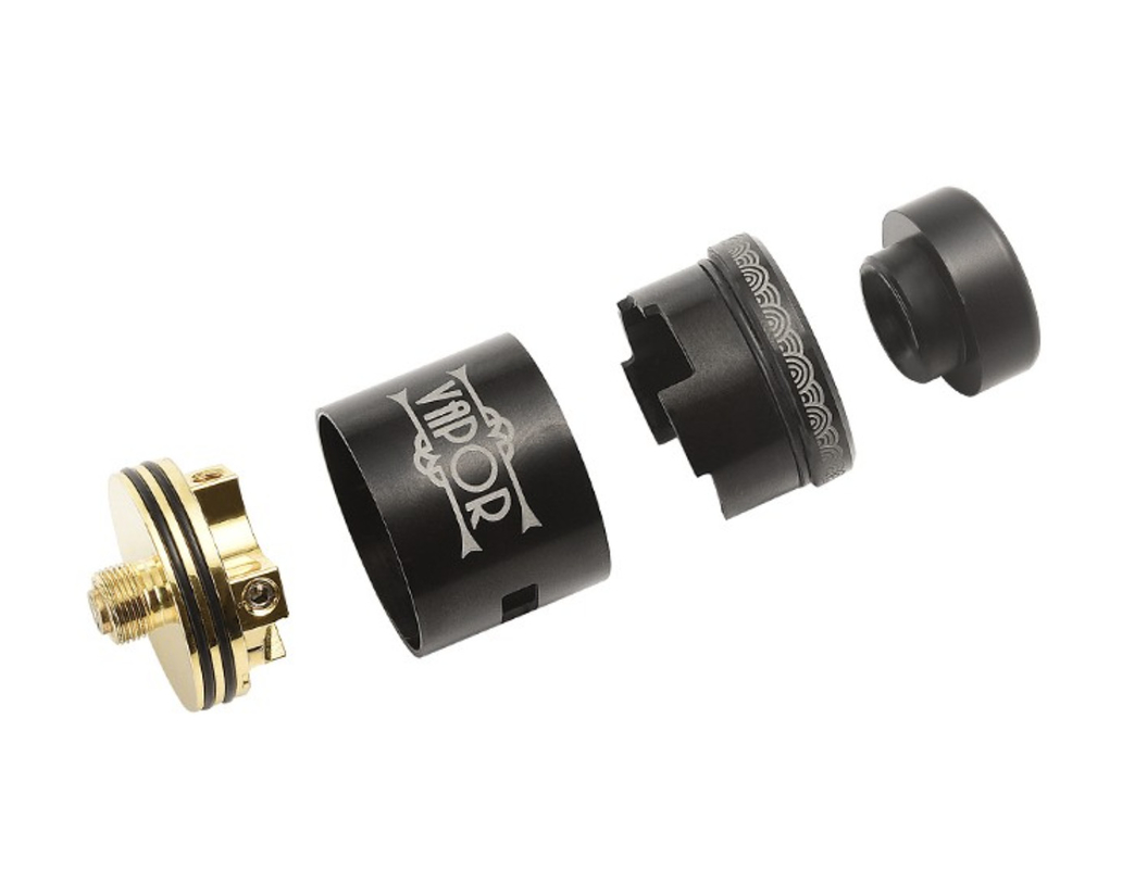 Dampf-Sturm Eco Rda 90w Zigaretten-Starter-Ausrüstungen Kasten-Umb.-Ausrüstungs-E sondern 18650 Batterie 24mm aus