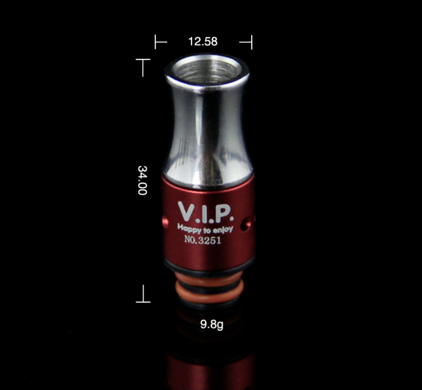 Edelstahl-Tropfenfänger-Spitze 510 Rebuildable-Mundstück für Behälter Dampf Mods RDA