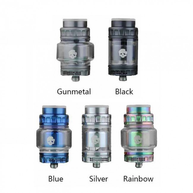 2ml 4ml Glasrohr betrunkene Mini Rta Airflow Direct To Spulen Vape-Zerstäuber-Behälter Dovpo