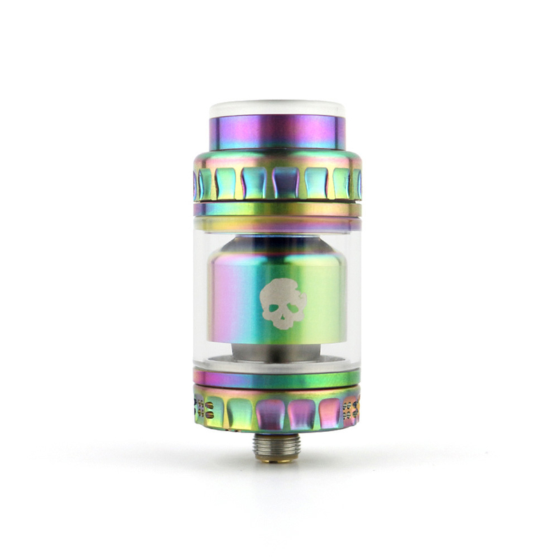 2ml 4ml Glasrohr betrunkene Mini Rta Airflow Direct To Spulen Vape-Zerstäuber-Behälter Dovpo