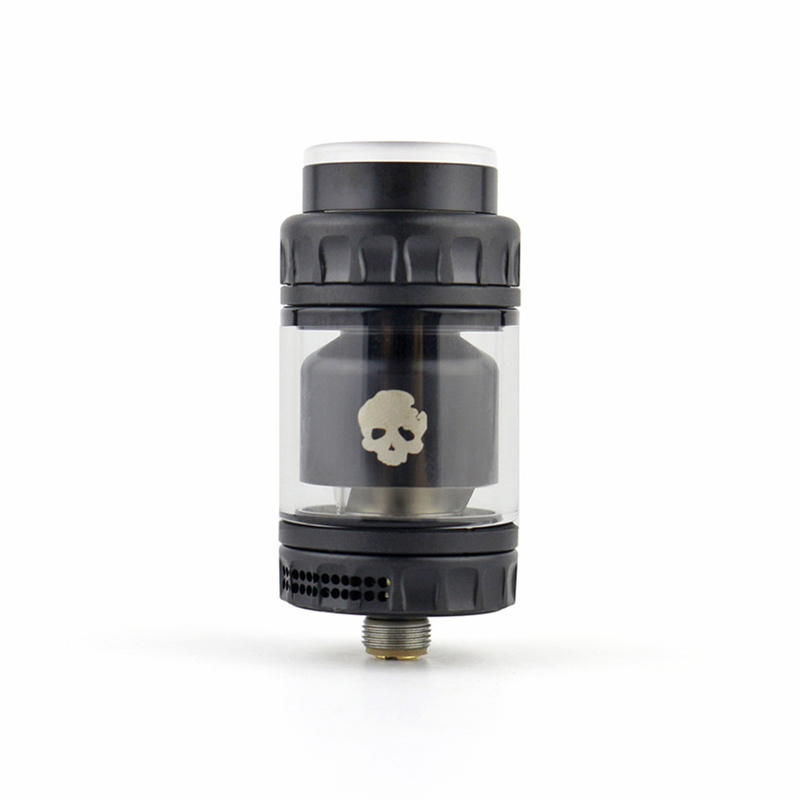 2ml 4ml Glasrohr betrunkene Mini Rta Airflow Direct To Spulen Vape-Zerstäuber-Behälter Dovpo