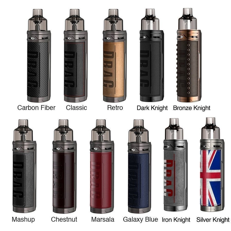 Voopoo schleppen x-18650 Umb. E Batterie 80w der Zigaretten-Starter-Ausrüstungs-4.5ml Vinci Coil Single 18650