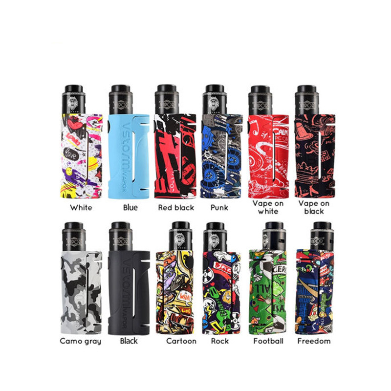 Dampf-Sturm Eco Rda 90w Zigaretten-Starter-Ausrüstungen Kasten-Umb.-Ausrüstungs-E sondern 18650 Batterie 24mm aus