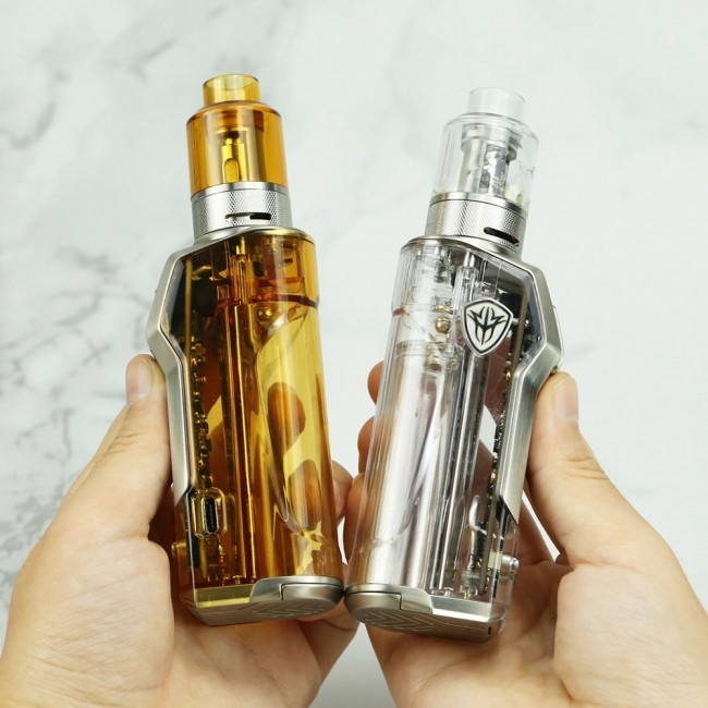Subventions-Ohm-Behälter-einzelne Batterie 21700 18650 Vape-Hülsen-Gerät Rincoe Jellybox Mini-80w 4.8ml
