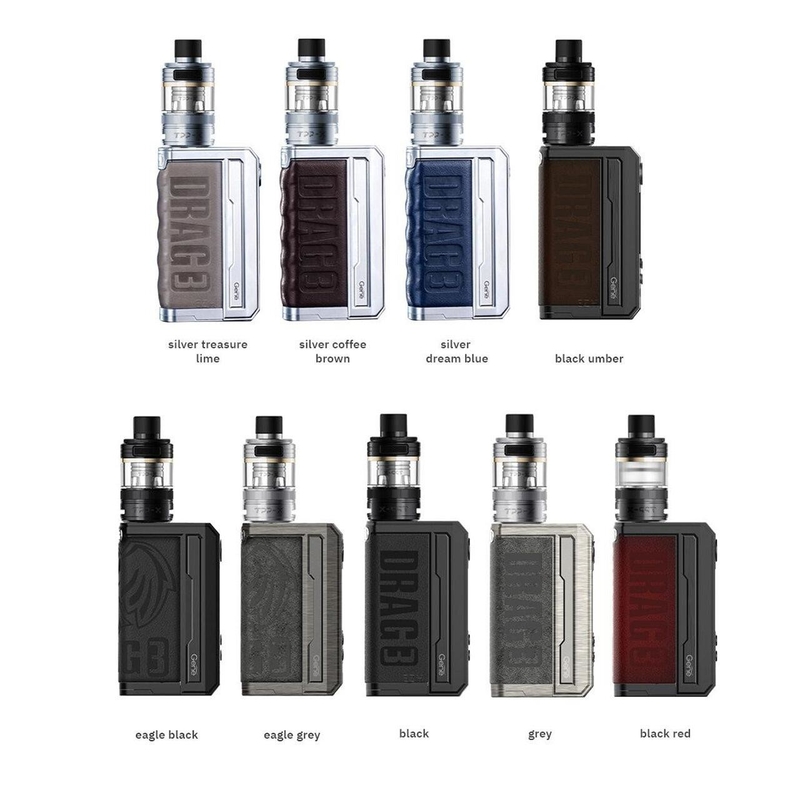 Voopoo schleppen 3 Tpp X Spulen Kasten-Umb.-Ausrüstungs-5.5ml Tpp Dm verdoppeln Batterie 18650