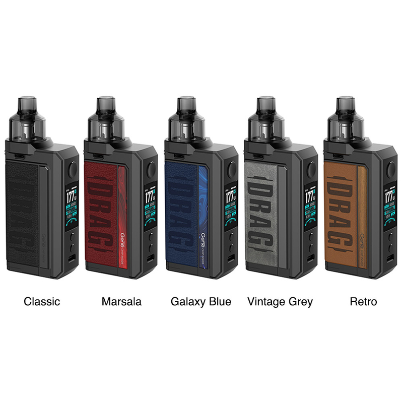 Verdoppeln 18650 Kasten-Umb.-Ausrüstungen Pnp-Spulen Voopoo-Widerstand Max Vape Hülsen-Umb. 177w