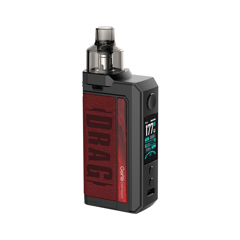 Verdoppeln 18650 Kasten-Umb.-Ausrüstungen Pnp-Spulen Voopoo-Widerstand Max Vape Hülsen-Umb. 177w