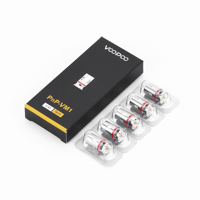 Spule 5pcs Voopoo Vinci Vape Coil Replacement Pnp Vinci Drag Pod Mod Mesh jeder Satz