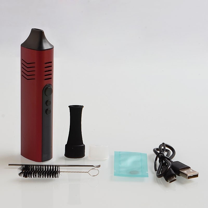5V / trockener Herb Vaporizer Kit Dry Herb Stift 0.5A Hugo Vapor Conqueror 2600mah