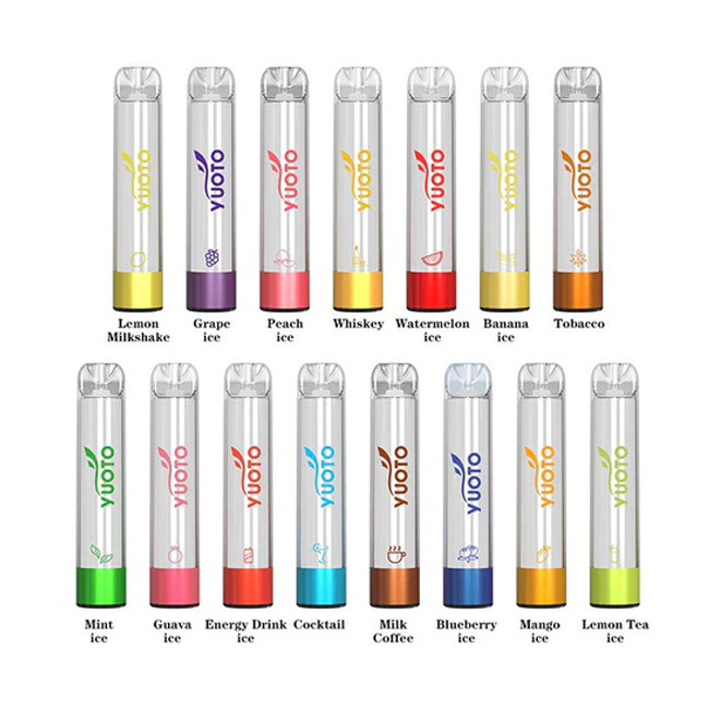 2000 Hauche, die 850mah 5ml Hülse Vapes Yuoto würzte, glänzen Pro- Wegwerf-Vape-Ausrüstung