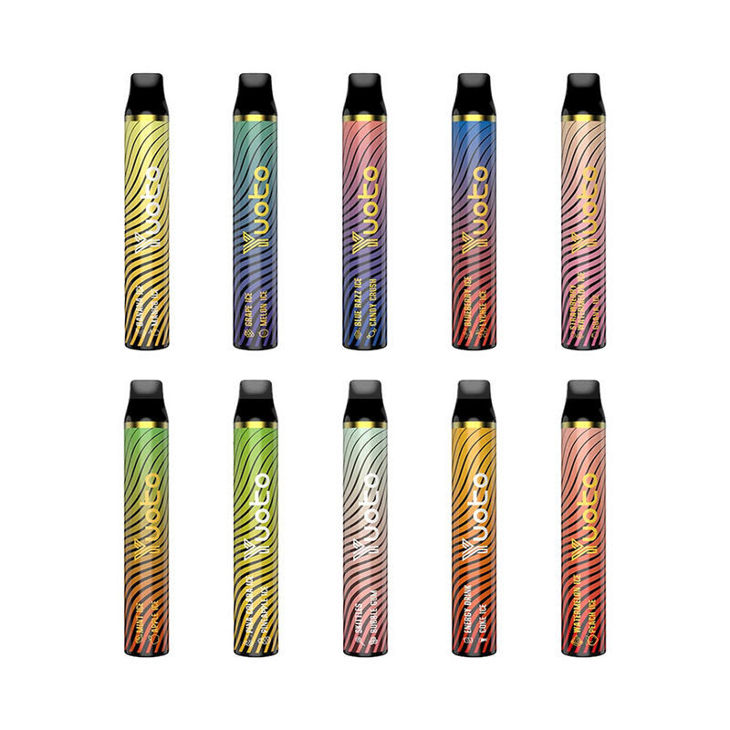 Gewürzte Wegwerfhülse Vapes 3000 stößt Yuoto-Schalter aroma 1650mah 8ml Doppelluft