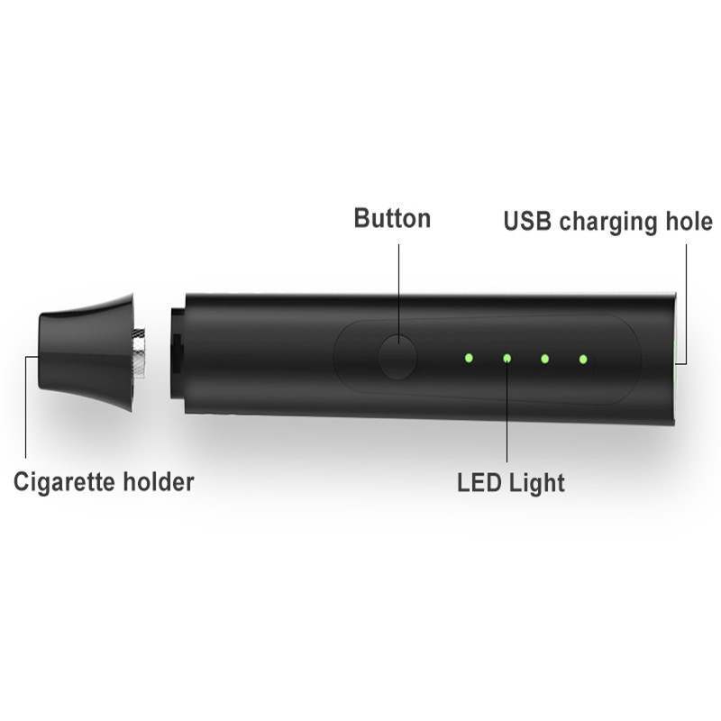 Geschenkbox trockener Herb Vaporizer Hugo Vapor Delta, der Zerstäuber-Ausrüstung 2200mah trocknet