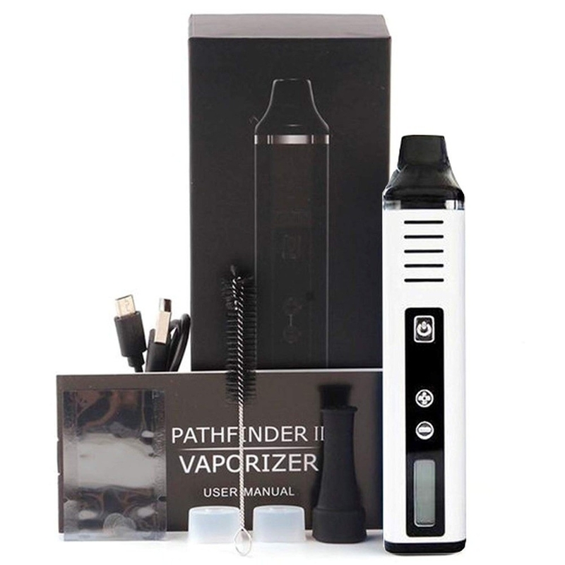 E-Zigarette trockener Herb Vaporizer 2000mah Hugo Vapor Pathfinder 60 unterstützt schnelle Heizung