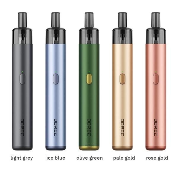 dorische 20 2ml E Zigarette Vaper 1500mah ITO Coil Refillable Pod Vapes Voopoo