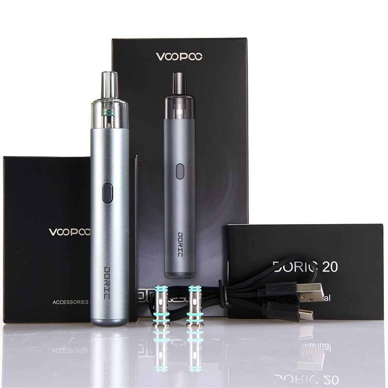 dorische 20 2ml E Zigarette Vaper 1500mah ITO Coil Refillable Pod Vapes Voopoo