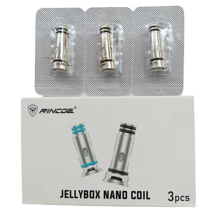 Nano-Ersatz-Spule Lelote Jellybox für Rincoe Jellybox Se/Nano-x-/Luft-X Ausrüstung 1.0Ω/0.5Ω