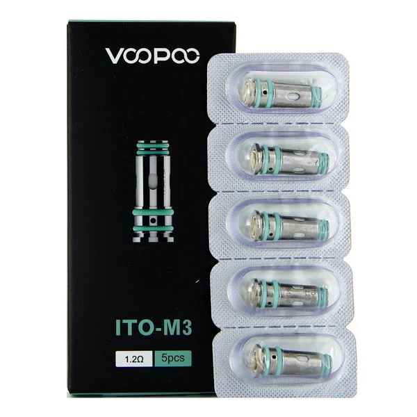 Spulen-Ersatz Voopoo ITO Coil 5pcs M0 M2 M3 Vape für dorische 20/Widerstand Q
