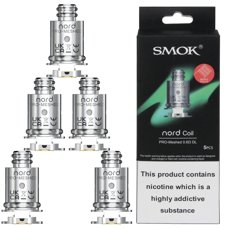Spulen-Ersatz-Mesh Coil For DL/MTL Smok Nord Prospulen-5pcs Vape
