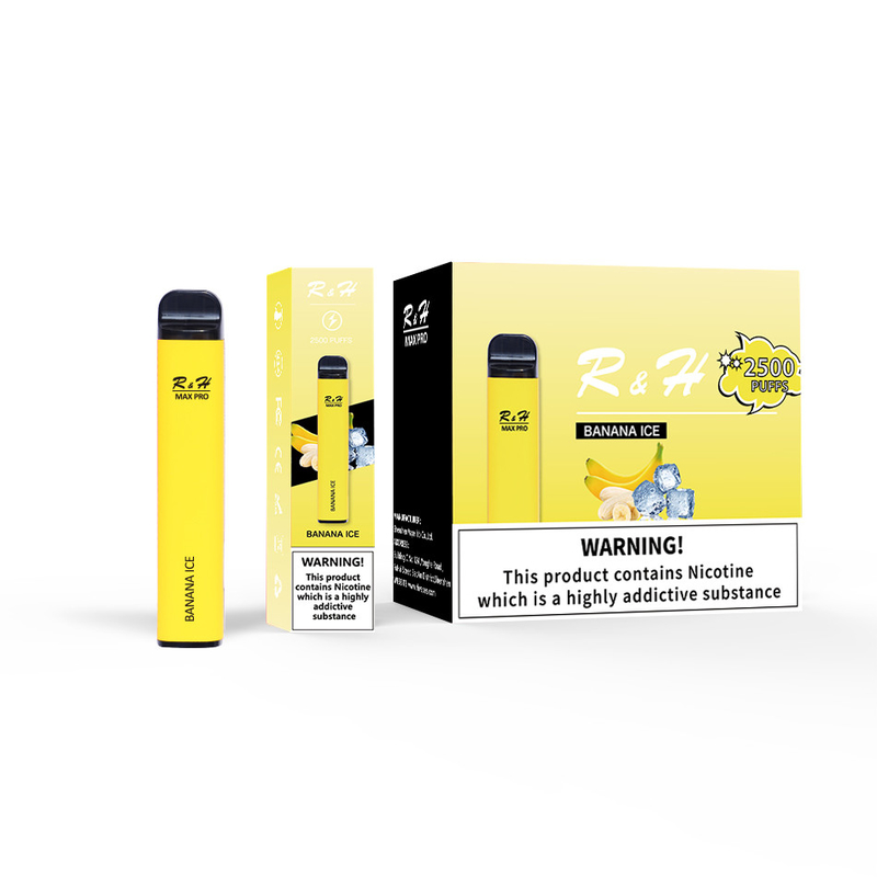 Wegwerfhauche 1.3ohm Mesh Coil Disposable Kit hülse Vapes Max Pro 8ml 950mah 2500