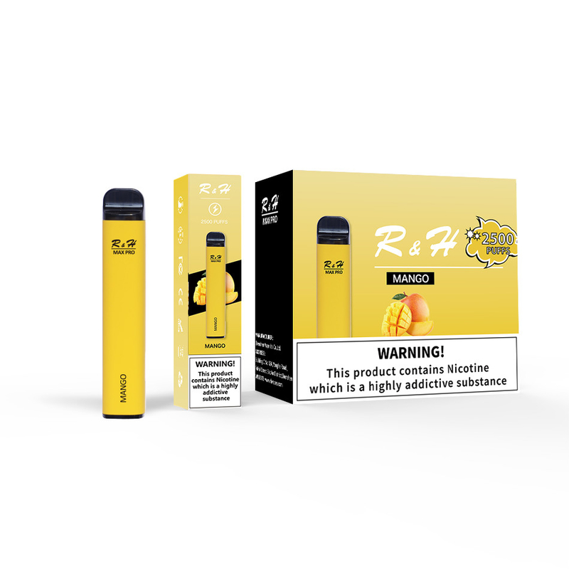 Wegwerfhauche 1.3ohm Mesh Coil Disposable Kit hülse Vapes Max Pro 8ml 950mah 2500