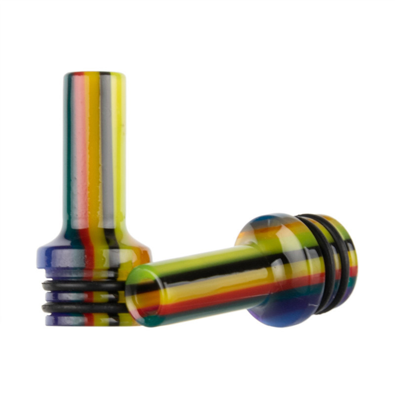 Regenbogen 510 des Harz-AS285 kundenspezifische Vape Tropfenfänger-Spitzen MTL für Vape Pen Atomizer Cartridges