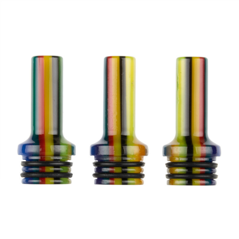 Regenbogen 510 des Harz-AS285 kundenspezifische Vape Tropfenfänger-Spitzen MTL für Vape Pen Atomizer Cartridges