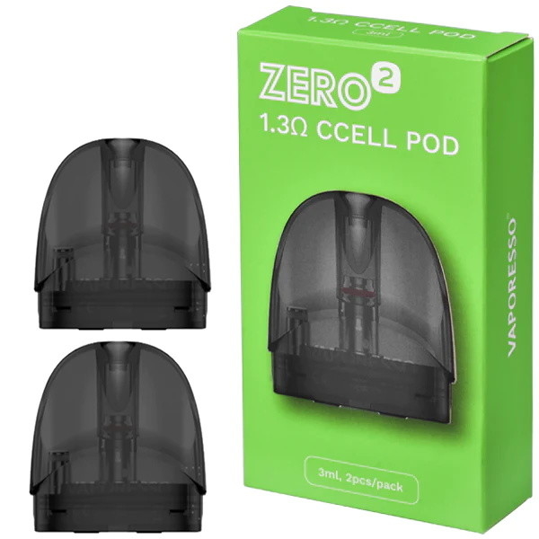 Vaporesso stellen 2 leere Vape die Hülsen-Patrone 2pcs 1.3ohm Ccell auf Null ein (1.0ohm Mesh Pods)