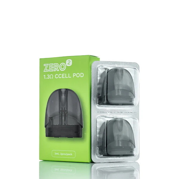 Vaporesso stellen 2 leere Vape die Hülsen-Patrone 2pcs 1.3ohm Ccell auf Null ein (1.0ohm Mesh Pods)