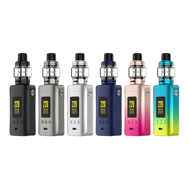 Kasten-Ausrüstung 8ml Vaporesso GENs 200W iTANK/iTANK 2 GTi umwickeln Doppel-Batterie 18650