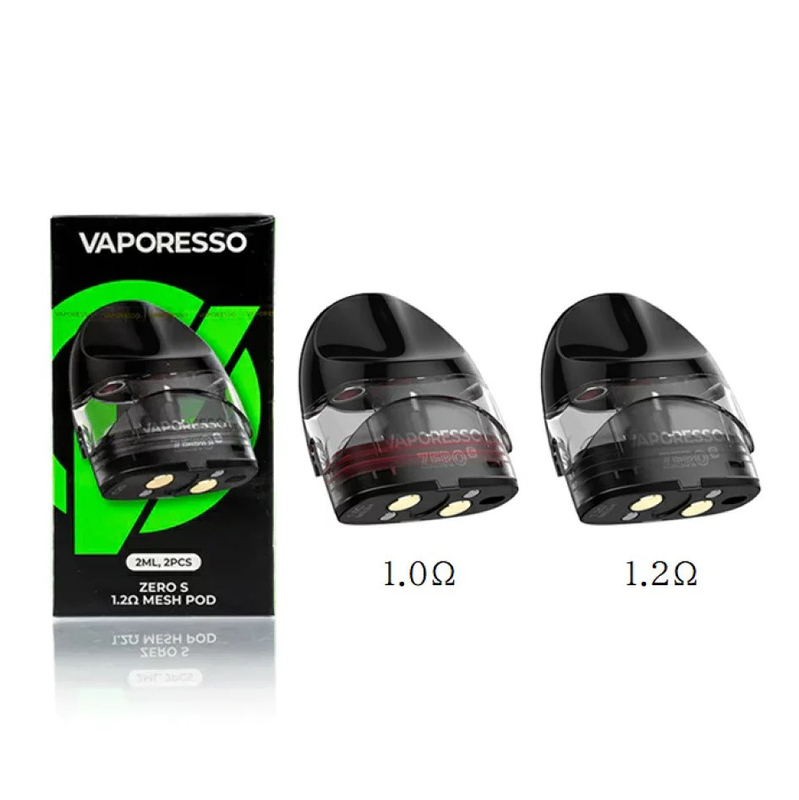Patrone 2ml 1.2ohm Vaporesso null S füllende leere Hülsen-Spitzenpatronen MTL Vaping
