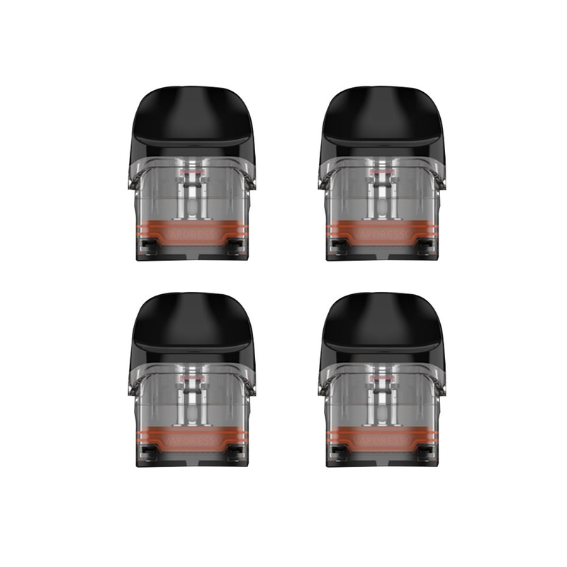 Luxe QS leere Hülsen-Patronen 2ml 0.6ohm 1.0ohm 4pcs Vaporesso für Luxe QS-Ausrüstung/Luxe q-Ausrüstung