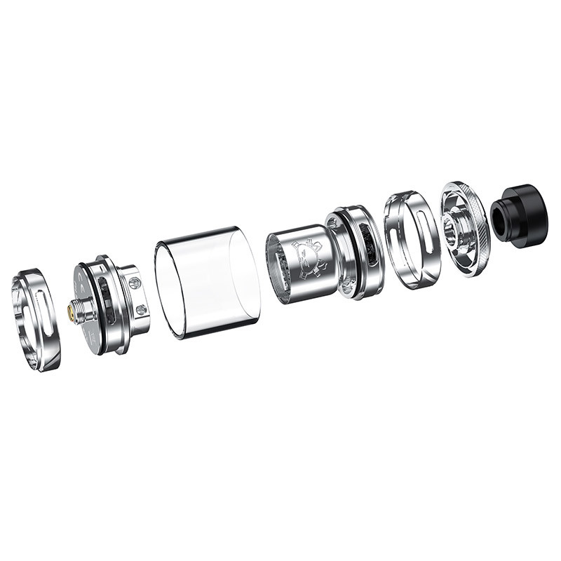 Hellvape Fat Rabbit 2 RTA 6,5 ml / 4 ml / 2 ml Dual-Coil RTA angepasste Luftstrombehälter