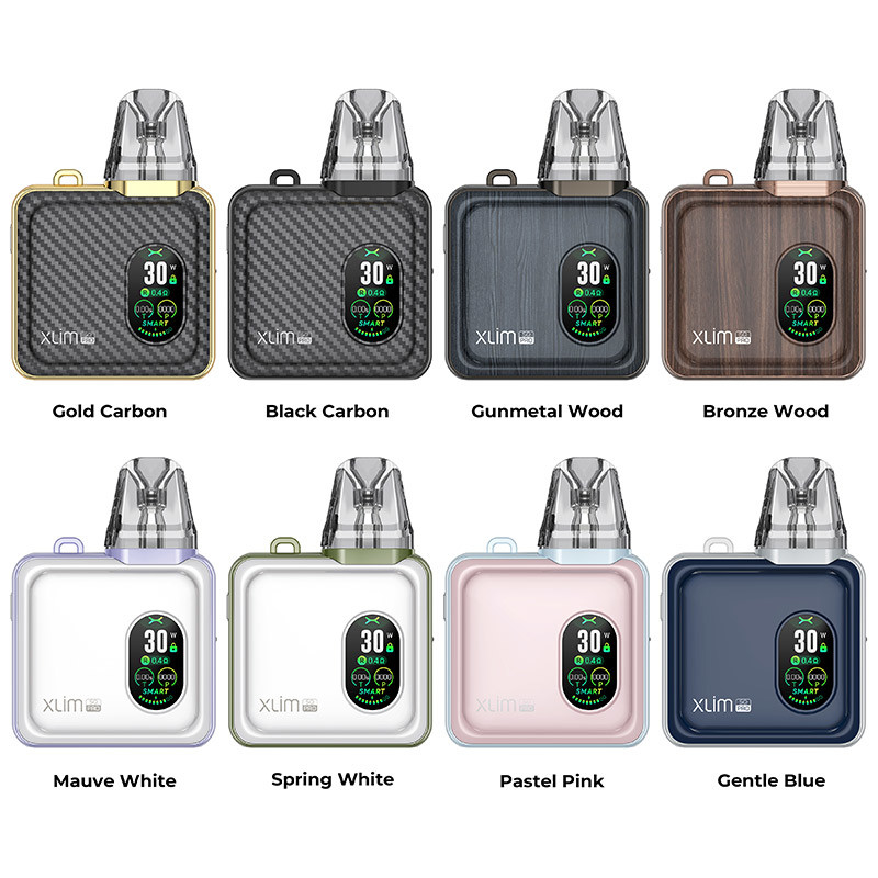 OXVA Xlim SQ Pro Pod Kit 2ml 1200mAh 0,4ohm/0,6ohm/0,8ohm/1,2ohm