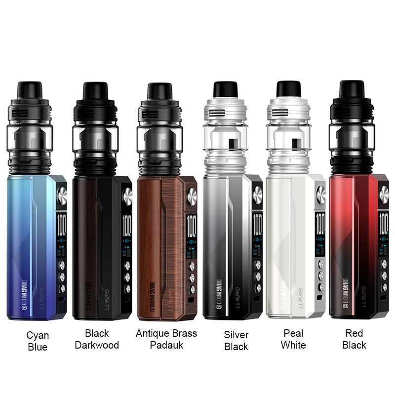 Voopoo Drag M100S Mod Kit 100w mit PnP-Spule 5.5ml 0.5ohm Vape Kits