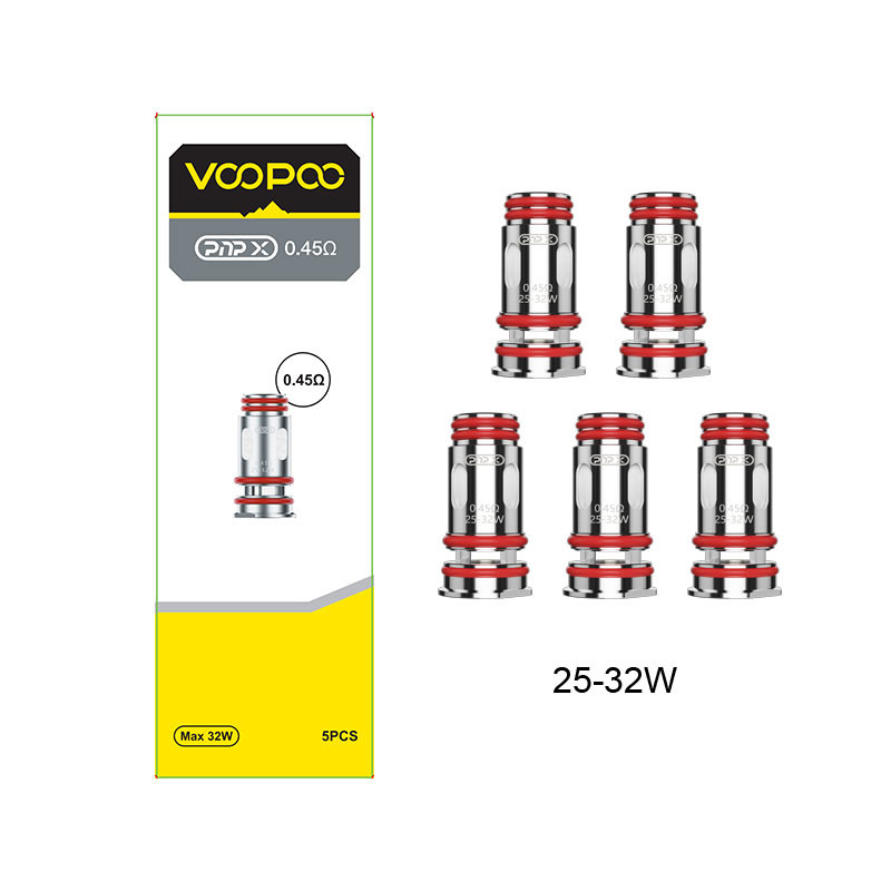 Voopoo PnP X Ersatzespule 5 Stück / Packung für Argus Pro 2 Kit / Drag 5 Kit / Uforce-X Tank / Doric 60 Pro