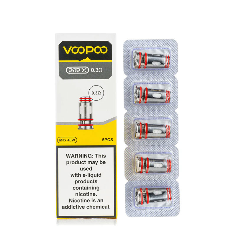 Voopoo PnP X Ersatzespule 5 Stück / Packung für Argus Pro 2 Kit / Drag 5 Kit / Uforce-X Tank / Doric 60 Pro